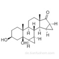 3b, 5-Dihydroxy-6b, 7b: 15b, 16b-Dimethylen-5b-Androstan-17-on CAS 82543-16-6